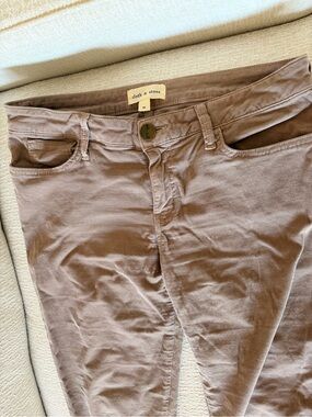 cloth & stone soft mauve high-rise pants